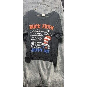 Buc* Fiden Political Parody Tee • Dr Seuss Style Satire • Port & Company 3TG • B